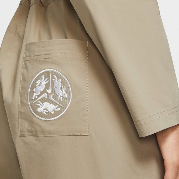 Nike CU5960-342 Overalls Jumpsuit Mystic Stone - Picture 4 of 4